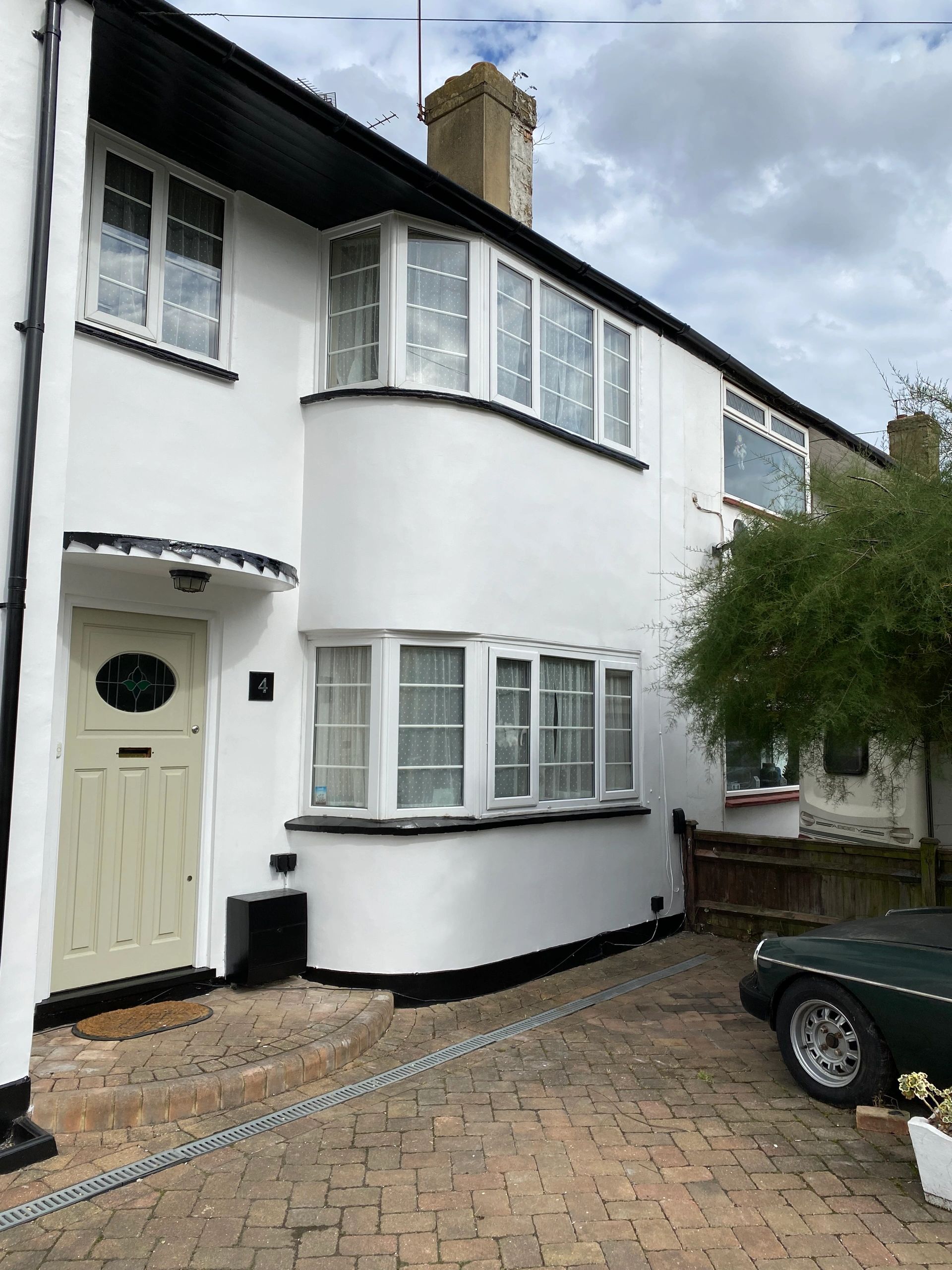 Exterior render finish